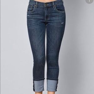 Capris Jeans deep cuff